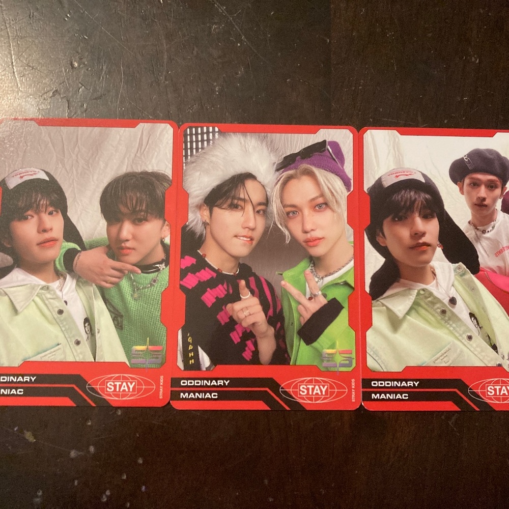 skz group photocards